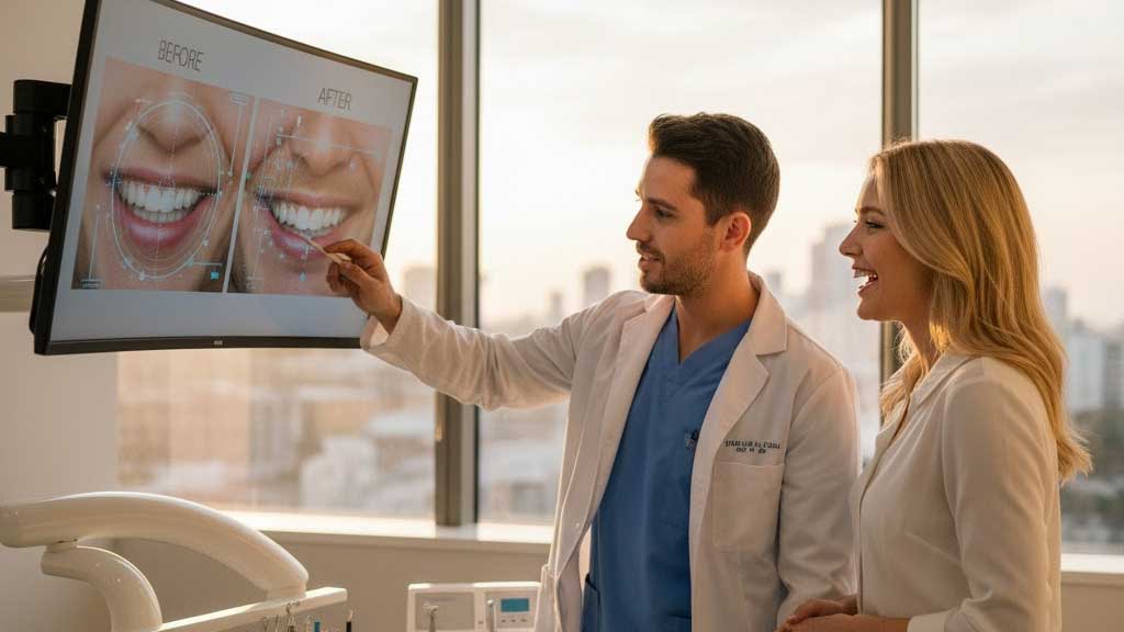 طراحی و اصلاح لبخند به روش دیجیتال در شیراز