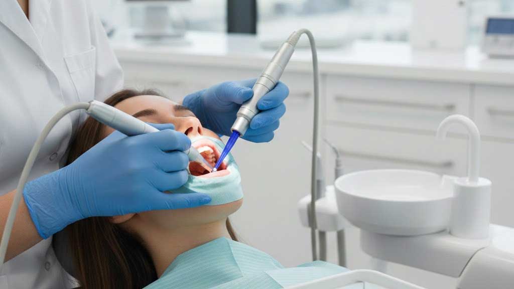 پر کردن دندان در صدرا