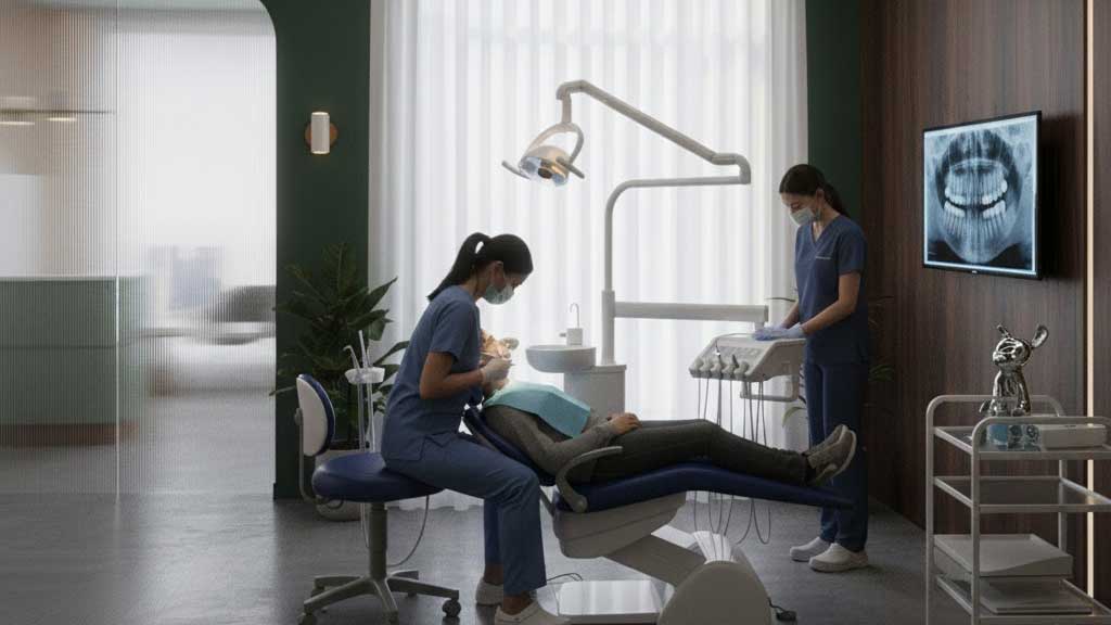 کلینیک دندانپزشکی در معالی آباد