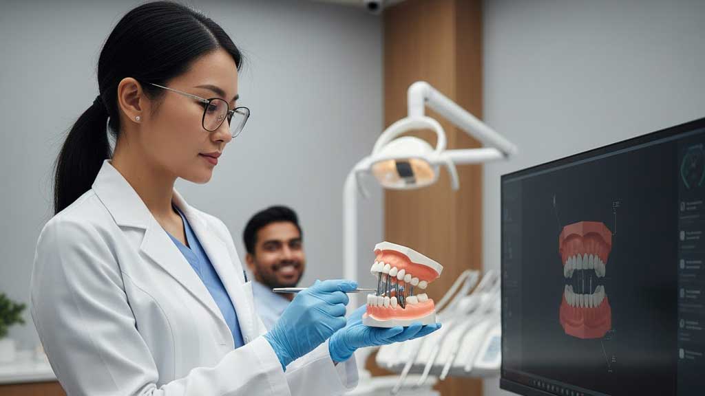 ایمپلنت دندان در معالی آباد